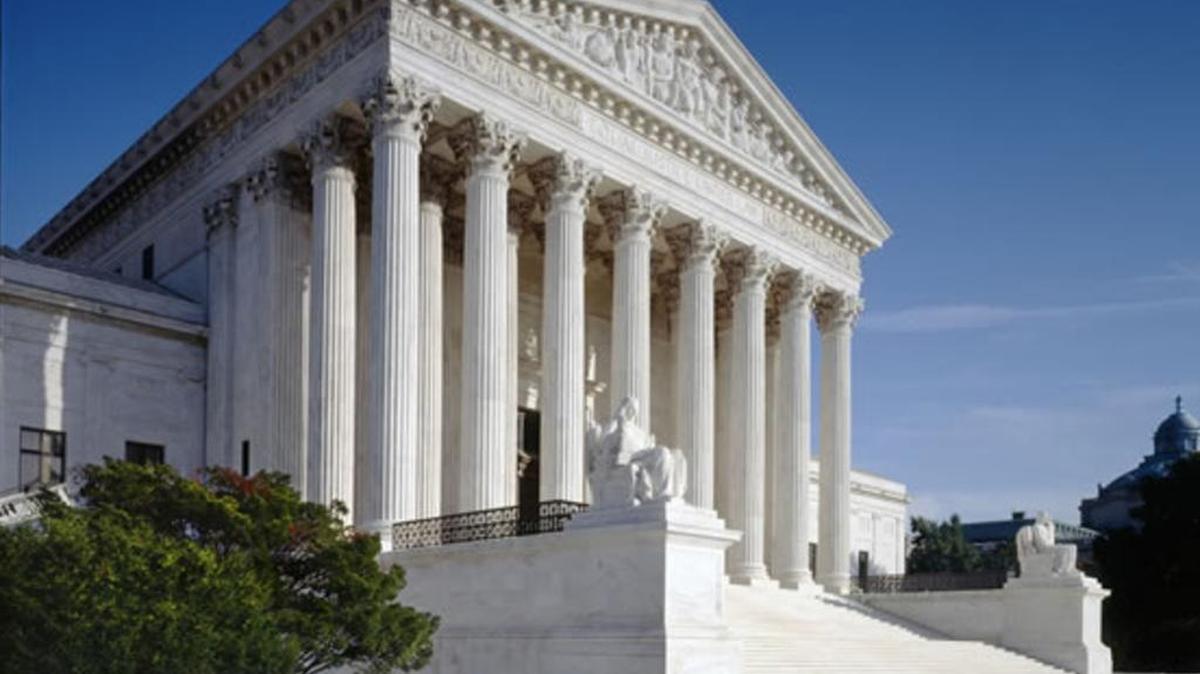 La Corte Suprema de Estados Unidos en Washington D.C.
