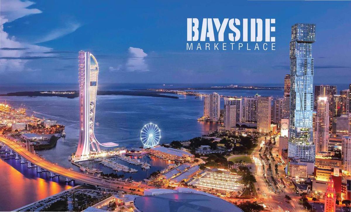 An observation wheel will be installed at Bayside Marketplace in downtown Miami.