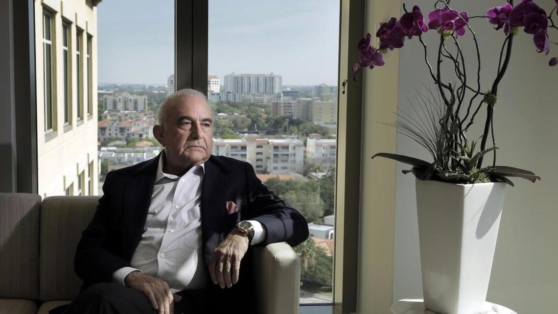 Miami, Florida, 11 de mayo de 2017- Gustavo Cisneros, fundador del Grupo Cisneros. Cisneros es uno de los hombres más ricos del mundo (su patrimonio neto está valorado en más de $ 2 mil millones) y su compañía tiene inversiones en todo, desde bienes raíces a estaciones de televisión a un equipo de béisbol en Venezuela.