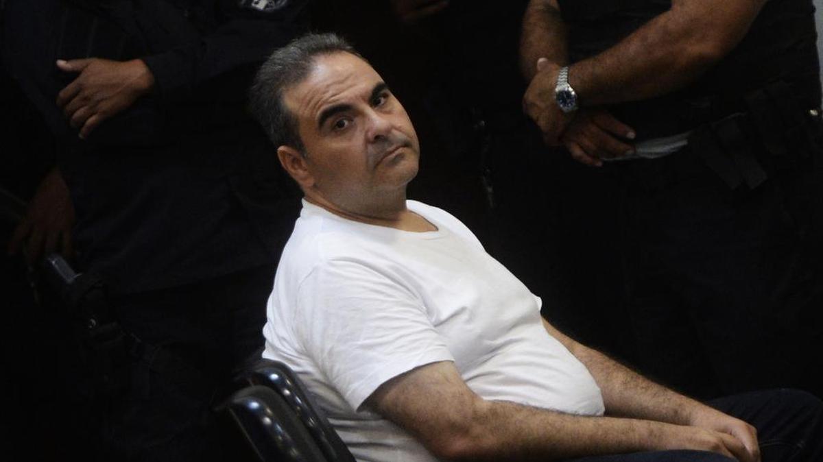 El ex presidente de El Salvador, Elias Antonio Saca, durante una audienca el 17 de agosto de 2017.