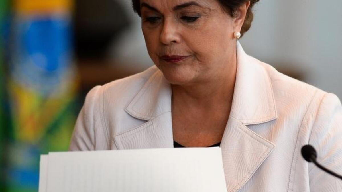 La presidenta suspendida de Brasil, Dilma Rousseff.
