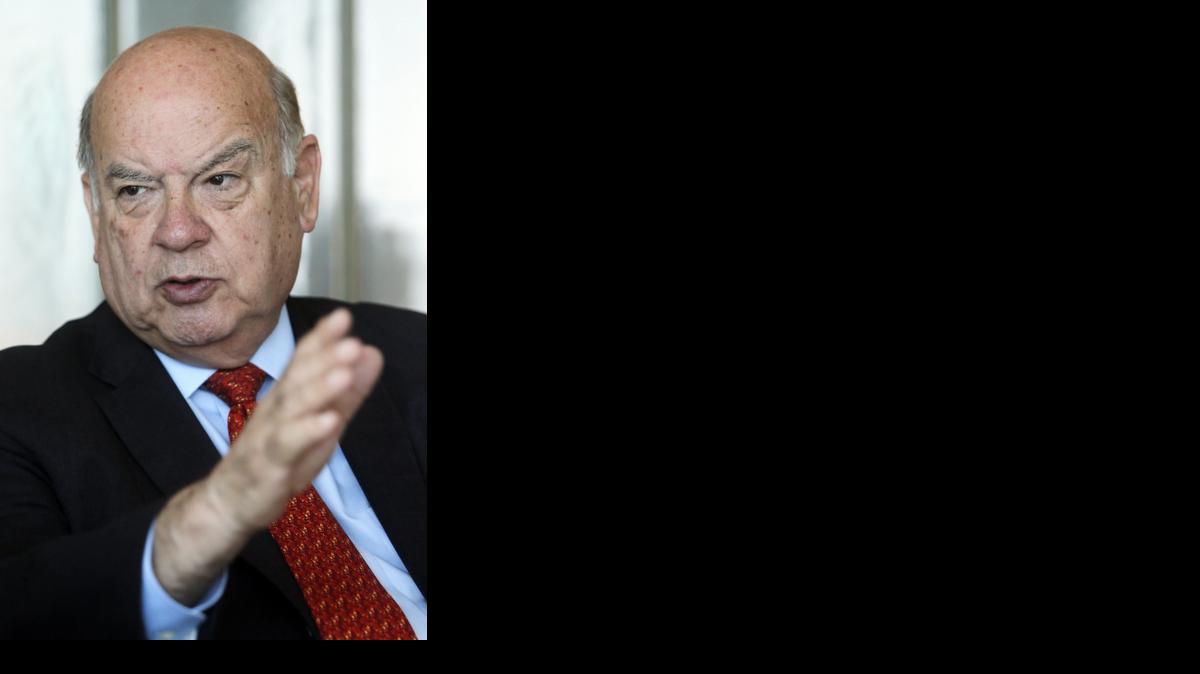 
El secretario general de la OEA, José Miguel Insulza, hablando en Santiago, Chile. 
