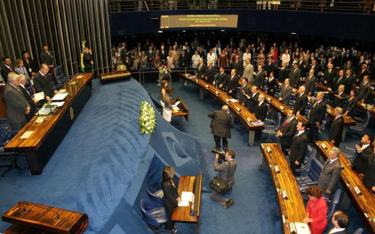 El Congreso brasileño en una foto del 2007, en Brasilia.