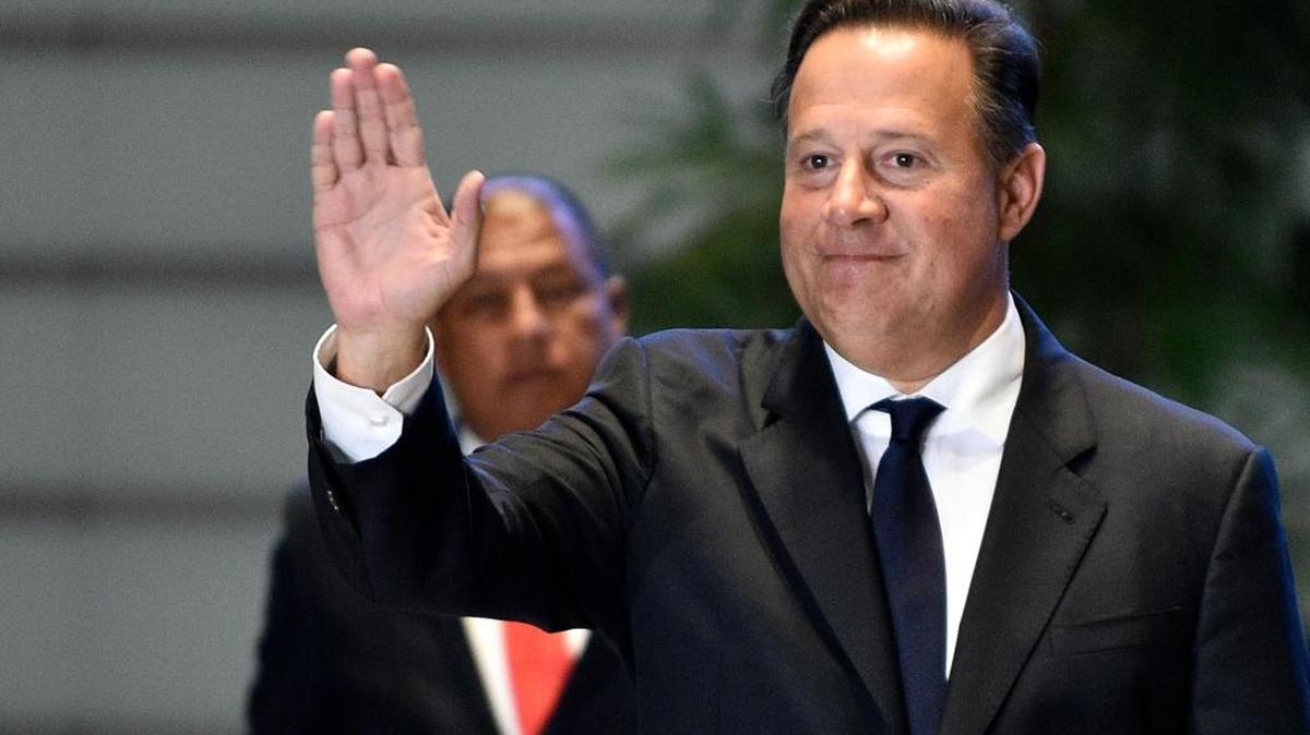 El presidente panameño, Juan Carlos Varela, en una visita a Japón, el 20 de abril.