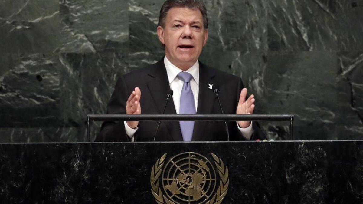 
El presidente colombiano Juan Manuel Santos.


