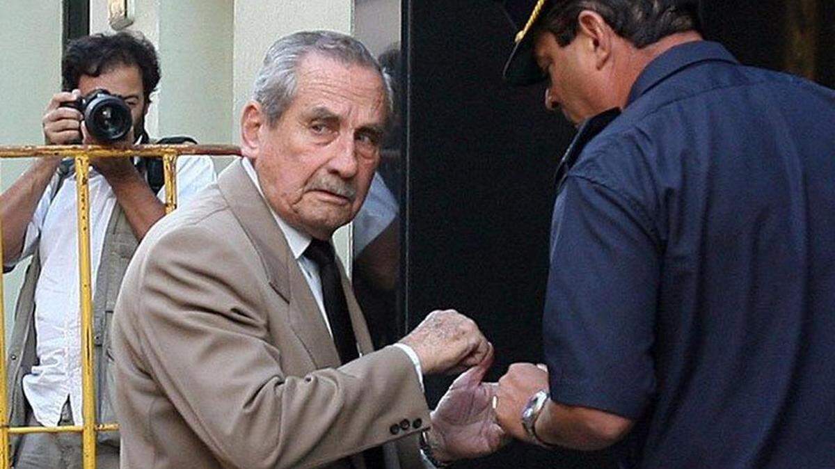 El ex dictador uruguayo general Gregorio Álvarez. AFP-Archivo