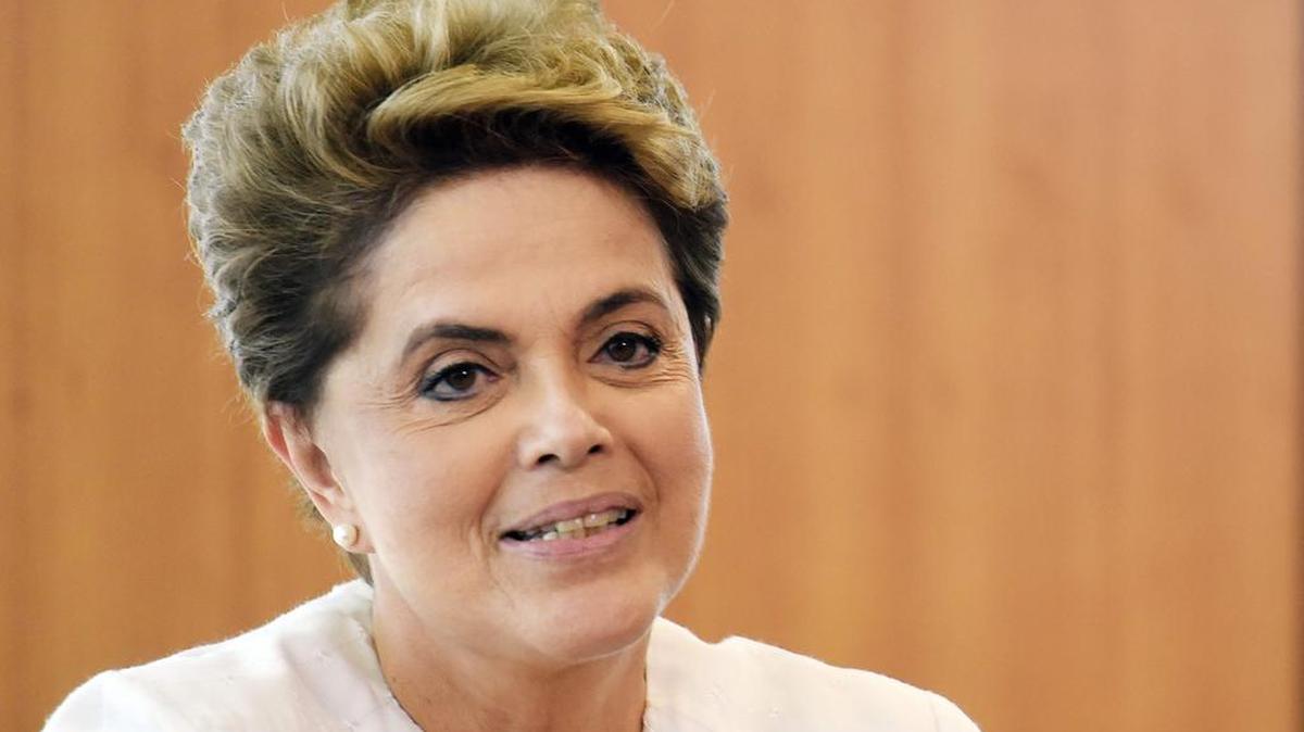 Dilma Rousseff, presidenta de Brasil.