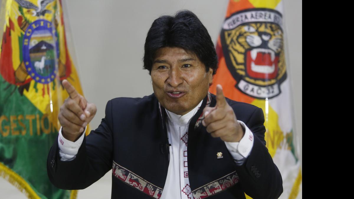 
El presidente de Bolivia, Evo Morales.