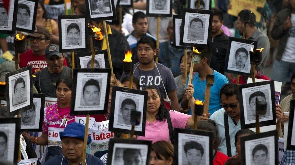 Las 150 personas del colectivo “Los otros desaparecidos” de Iguala no están para celebraciones.