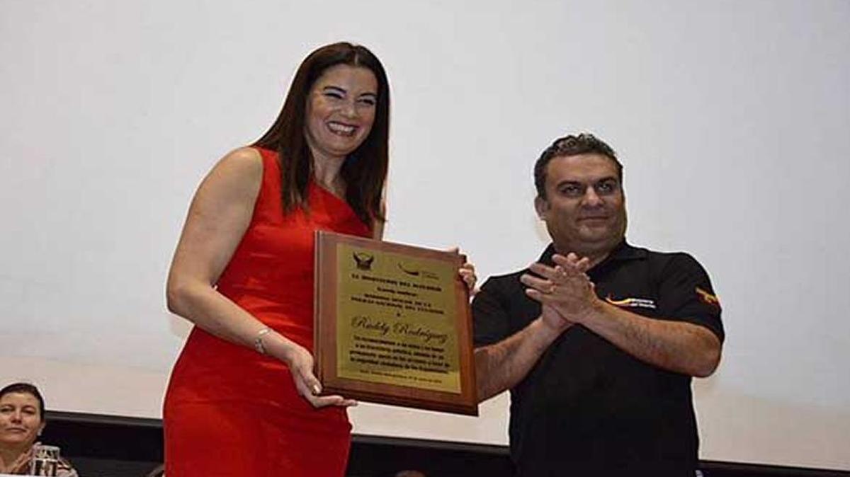 La actriz venezolana Ruddy Rodríguez en Ecuador