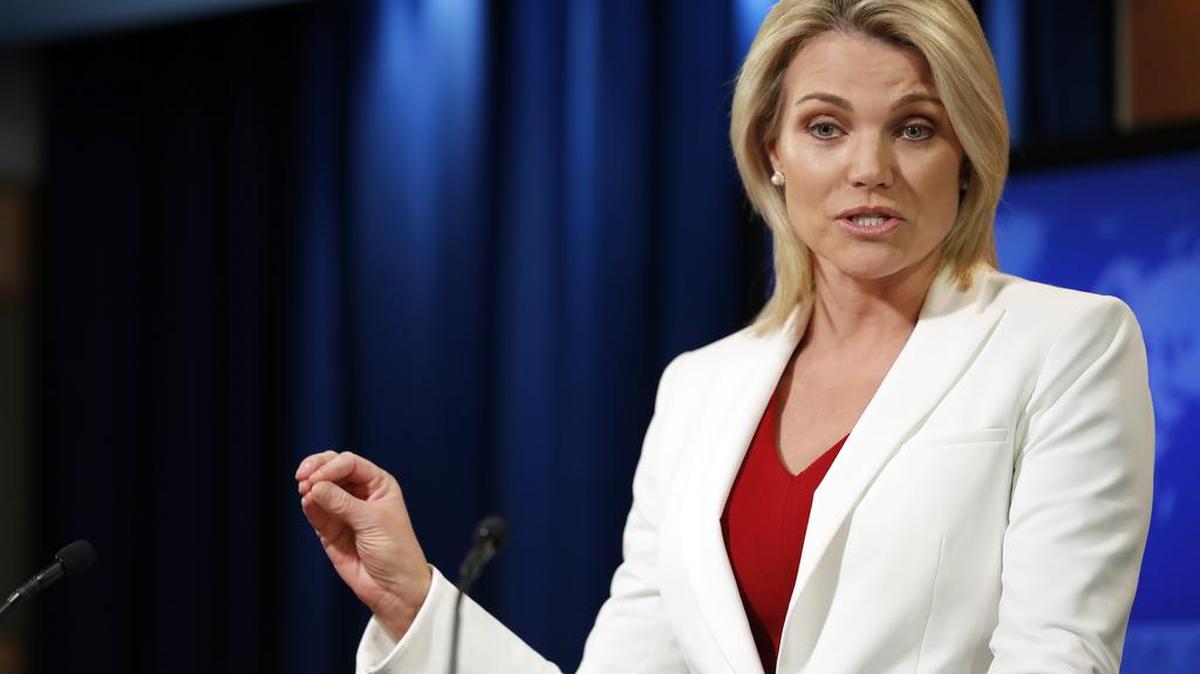 Heather Nauert, vocera del Departamento de Estado de EEUU, felicitó en un comunicado de prensa a Juan Orlando Hernández por su victoria como presidente de Honduras.
