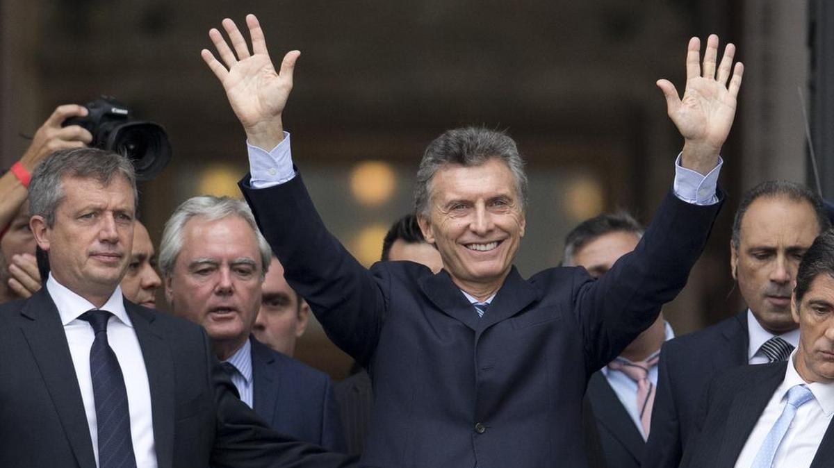El presidente de Argentina Mauricio Macri.