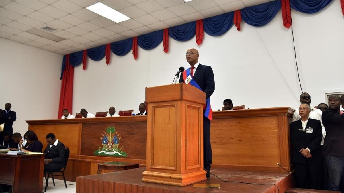 El presidente de Haití, Michel Martelly, se despidió de sus compatriotas, tras concluir este domingo su mandato.