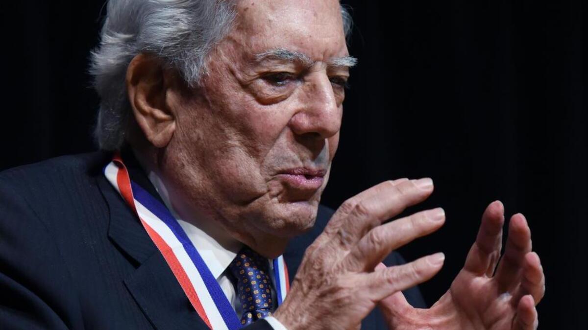 El Nobel de Literatura Mario Vargas Llosa participa el Lunes 11 de Abril de 2016, en el evento en el que se le otorgó el premio "Leyenda Viviente", por la Biblioteca del Congreso de los Estados Unidos en Washington DC.