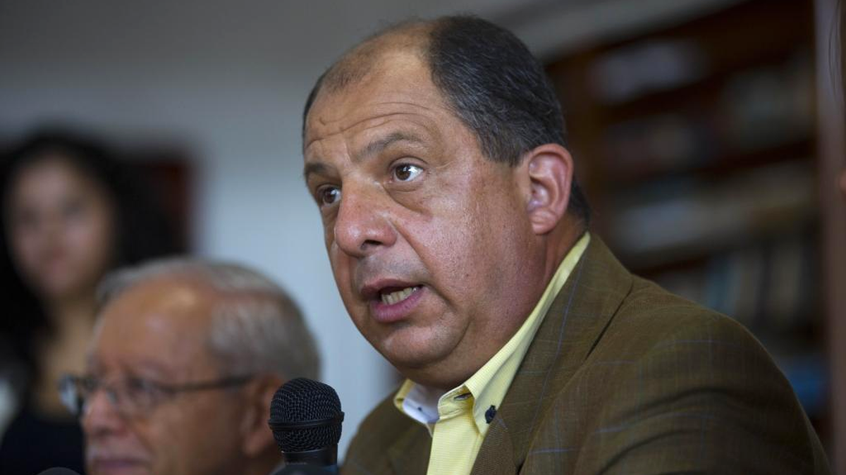 El presidente de Costa Rica, Luis Guillermo Solís. Foto de archivo. 