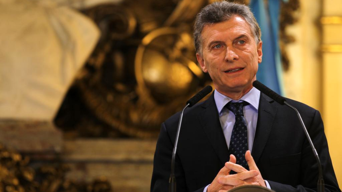 El presidente argentino, Mauricio Macri. 