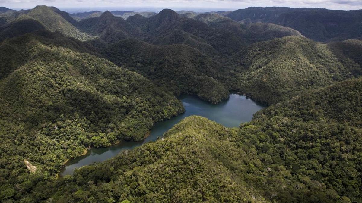El Parque Nacional Sierra del Divisor en las regiones de Ucayali y Loreto, en Perú. El presidente peruano Ollanta Humala anunció el domingo la creación del parque que se convertirá en una de las mayores reservas naturales del mundo.