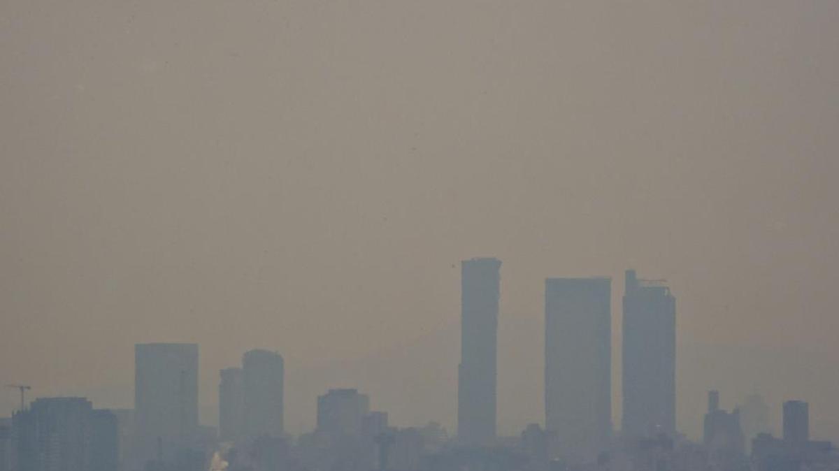 Las altas concentraciones de ozono en un cielo visiblemente brumoso alertaron a las autoridades de la capital y de la zona metropolitana del vecino estado de México.