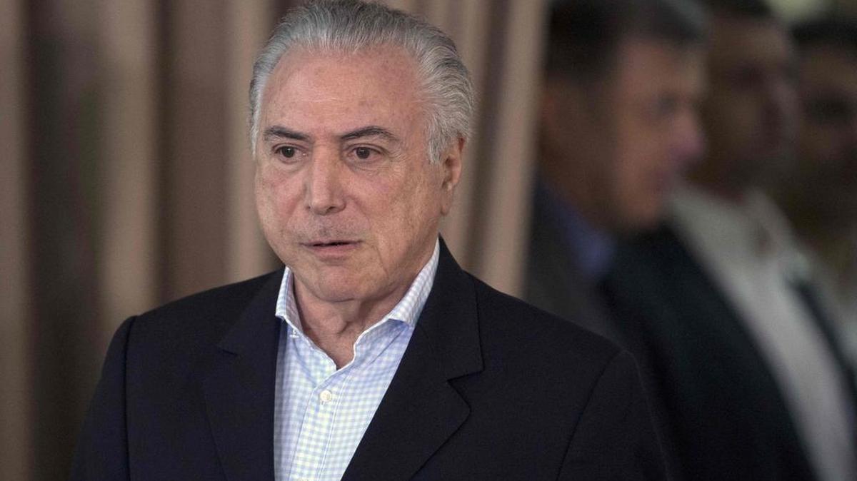 El presidente brasileño, Michel Temer.