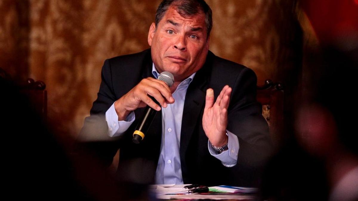 El presidente de Ecuador, Rafael Correa, ofreciendo declaraciones el miércoles, en Quito. El mandatario dijo el sábado que en la Cumbre de la Celac estarán presentes las delegaciones de los 33 países que forman esa organización.