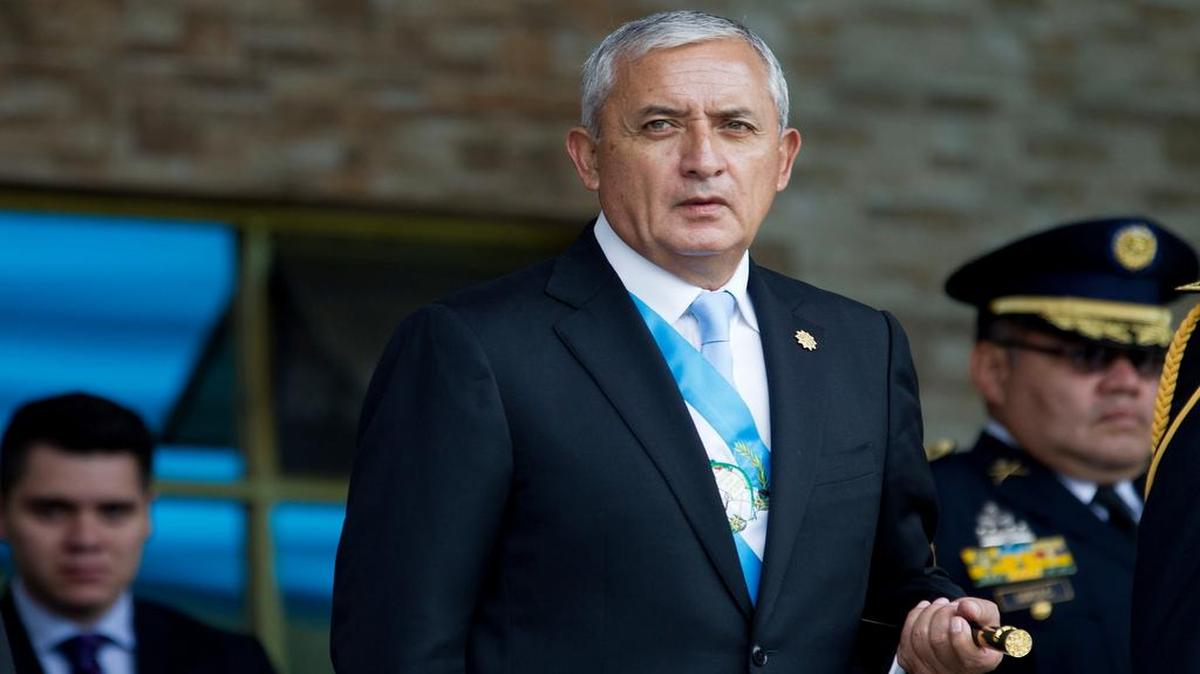 
El presidente de Guatemala, Otto Pérez Molina. 
