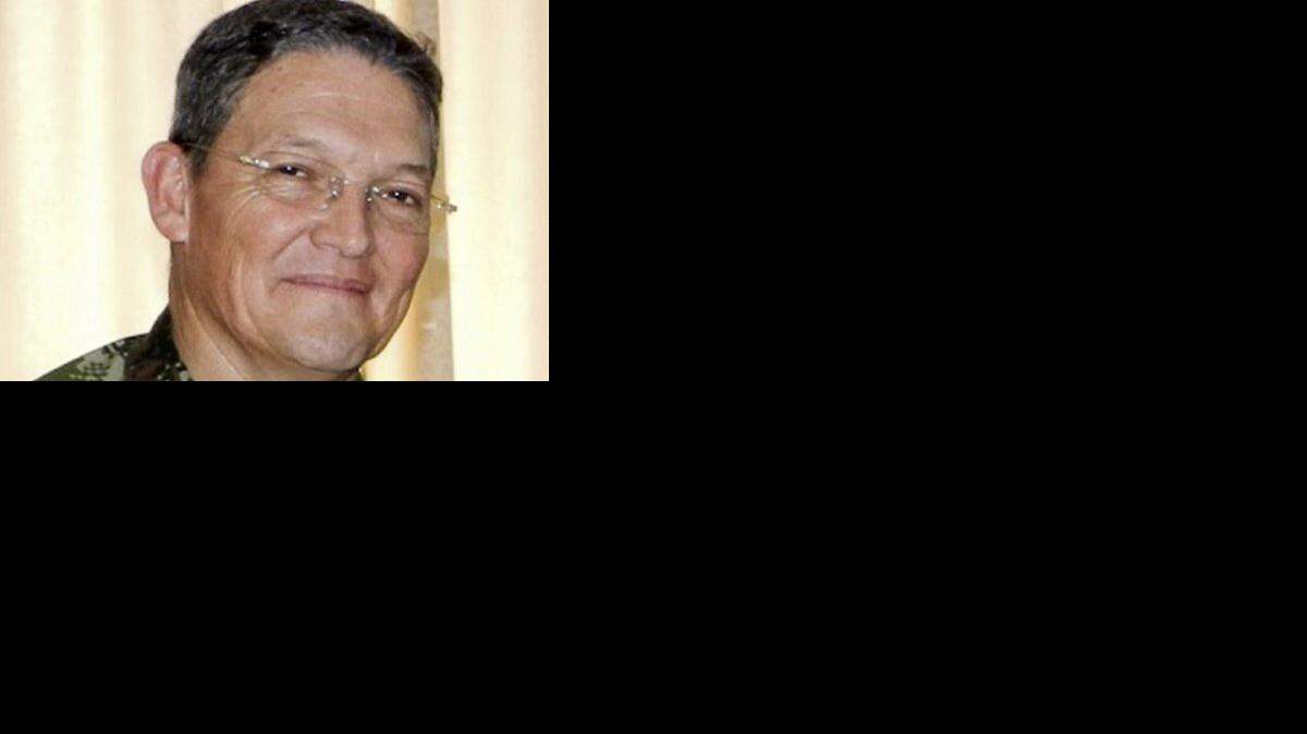 Rubén Alzate, general del ejército de Colombia, secuestrado por las FARC.