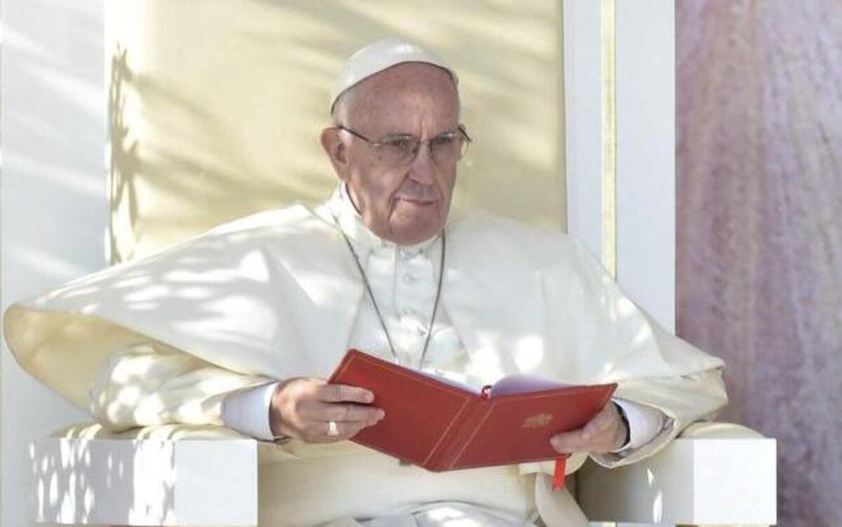 El papa Francisco durante la misa del viacrucis celebrada en el parque Blonia durante la la XXXI Jornada Mundial de la Juventud en Cracovia, Polonia el 29 de julio de 2016.