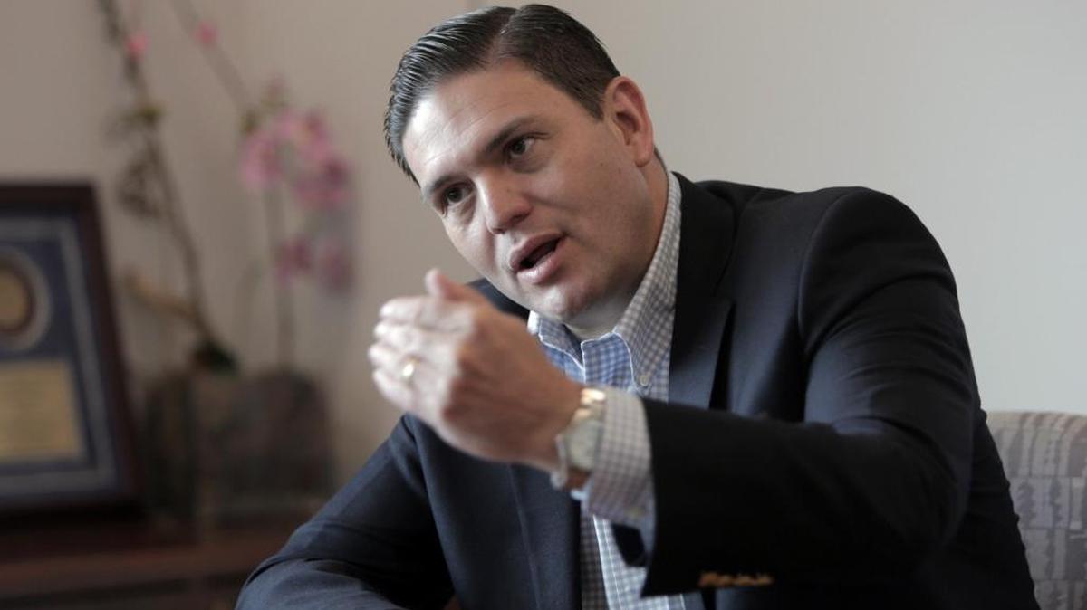 Juan Carlos Pinzón, ex ministro de Defensa y candidato presidencial colombiano, en entrevista con el Nuevo Herald