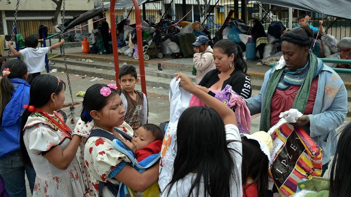 Desplazamiento forzado, homicidio y amenaza son los tres principales delitos contra grupos étnicos registrados en el conflicto armado que vive Colombia.