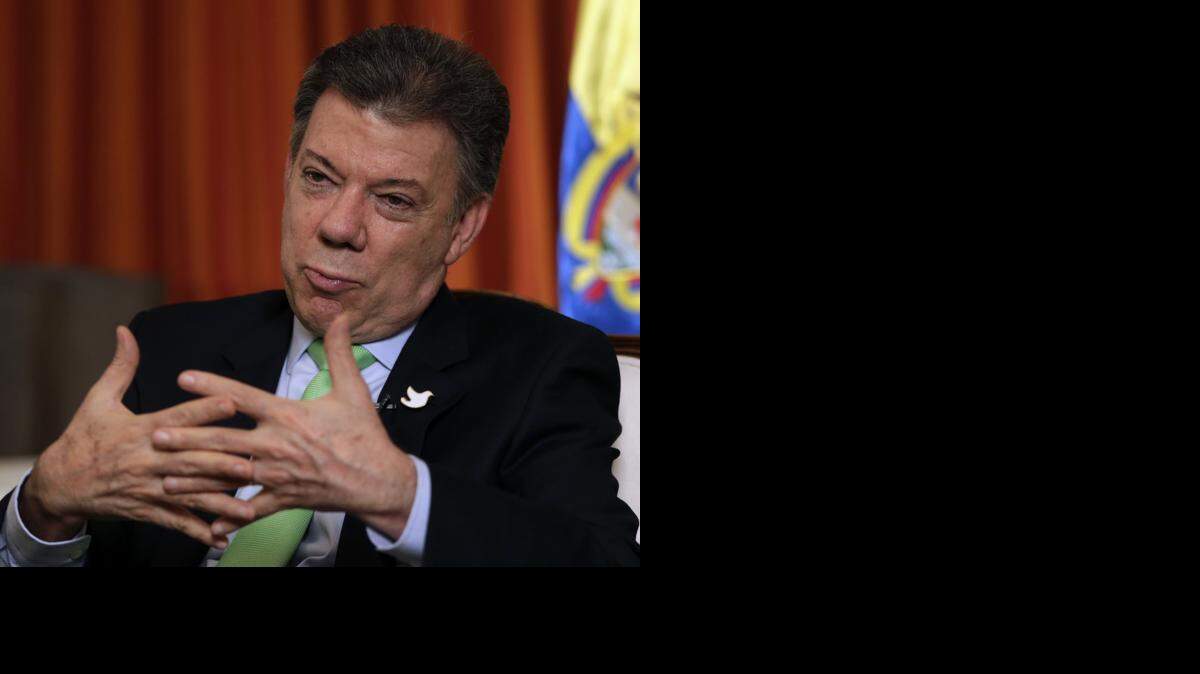 
Juan Manuel Santos, presidente de Colombia.
