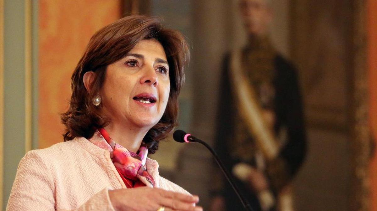 La canciller colombiana, María Ángela Holguín.