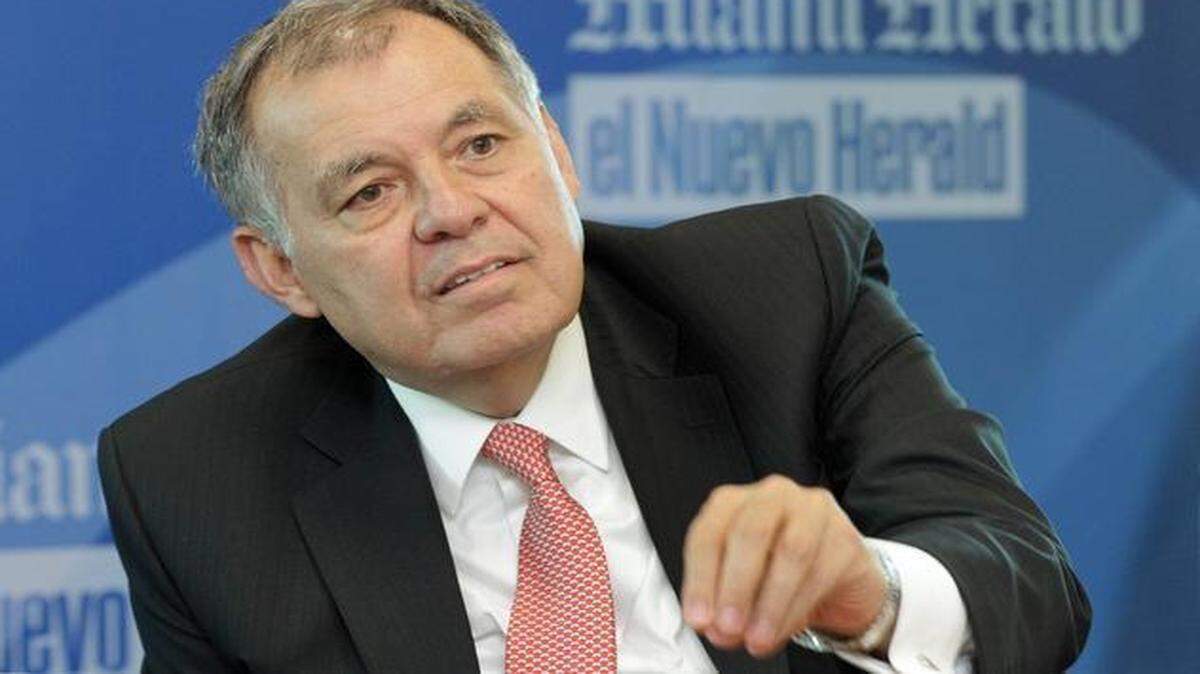 
El procurador general de Colombia, Alejandro Ordóñez Maldonado, durante una entrevista el miércoles 25 de febrero con el Nuevo Herald.
