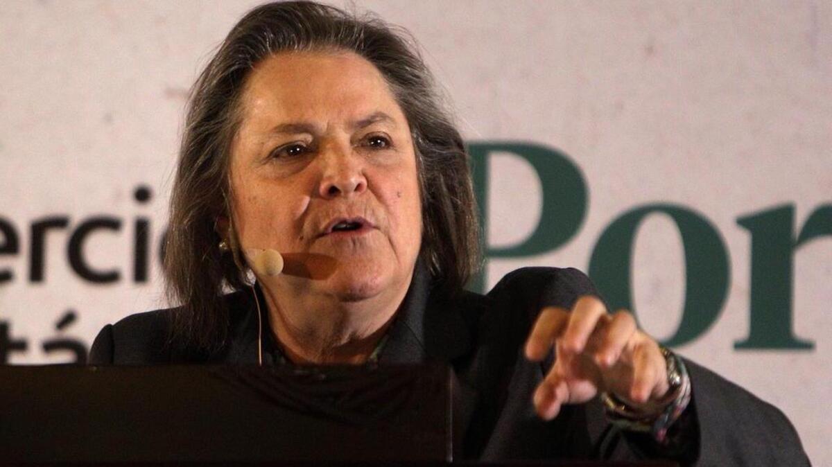 Clara López en una fotografía del viernes 16 de Mayo de 2014.