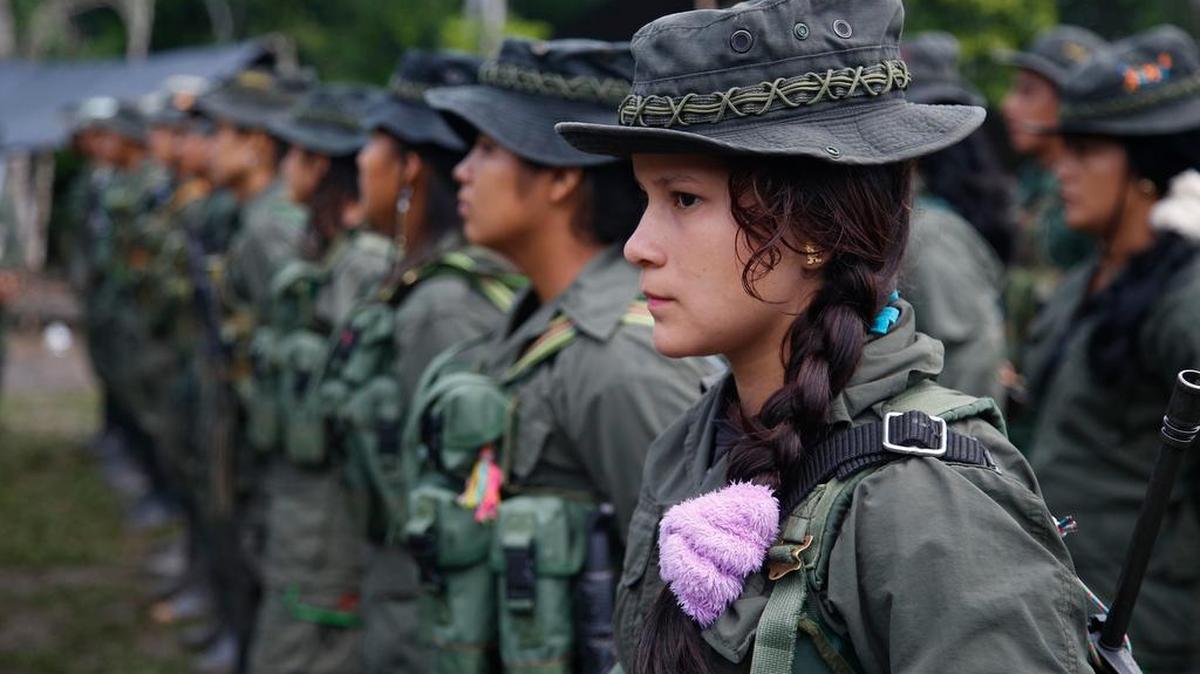 Muchos de los guerrilleros regulares de las FARC ingresaron en la fuerza siendo aún niños.