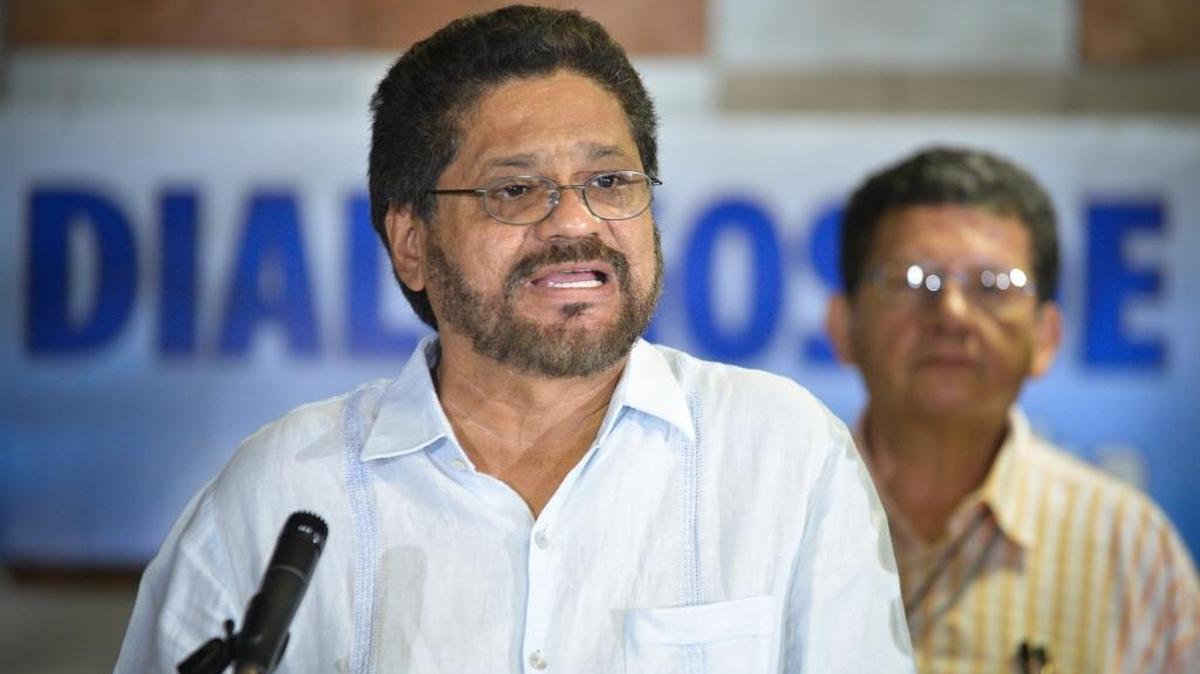 Iván Márquez, jefe de la delegación de las FARC en las negociaciones de paz.