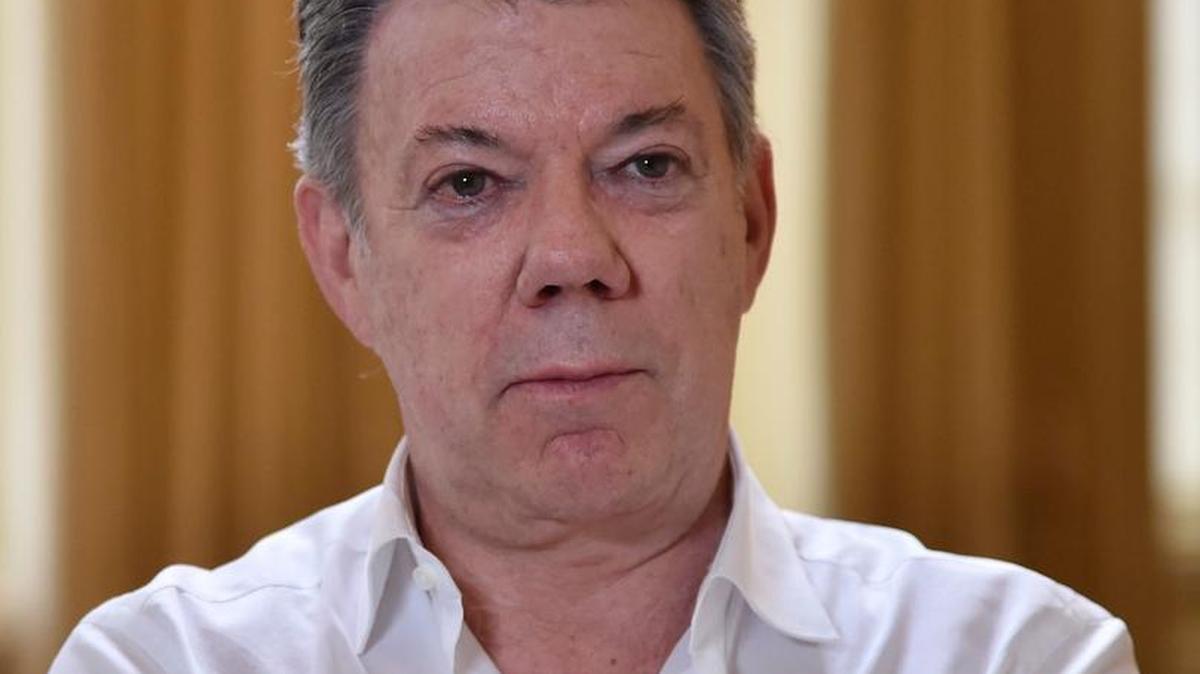 El presidente colombiano, Juan Manuel Santos.