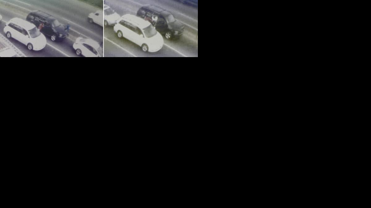 
Combo de imágenes obtenidas de un vídeo presentado por la Fiscalía del estado de Jalisco durante una rueda de prensa el miércoles en Guadalajara, México. 
