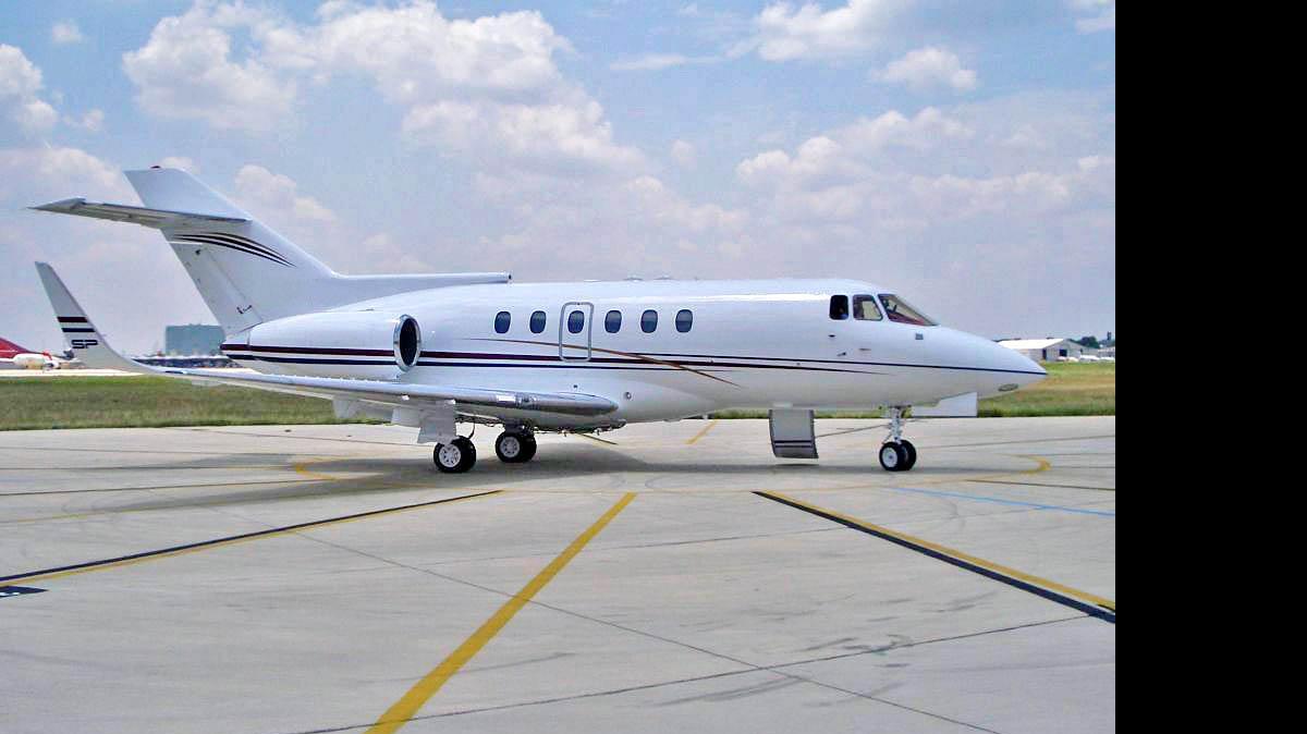 
Imagen de un avión modelo HAWKER 800, similar al que se estrelló en Colombia con un cargamento de drogas proveniente de Venezuela. 
