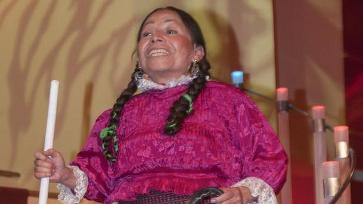 
María Elena Velasco en su exitoso papel de ‘La India María’. 
