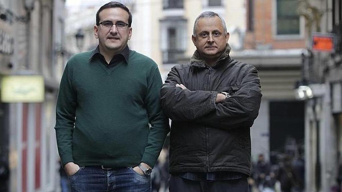 Lenier González y Roberto Veiga, ex editores de la revista Espacio Laical.