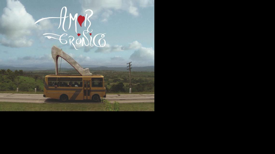 
Un afiche de “Amor crónico”, un documental en el que el actor y director Jorge Perugorría trae un pedacito de Cuba a Estados Unidos.


