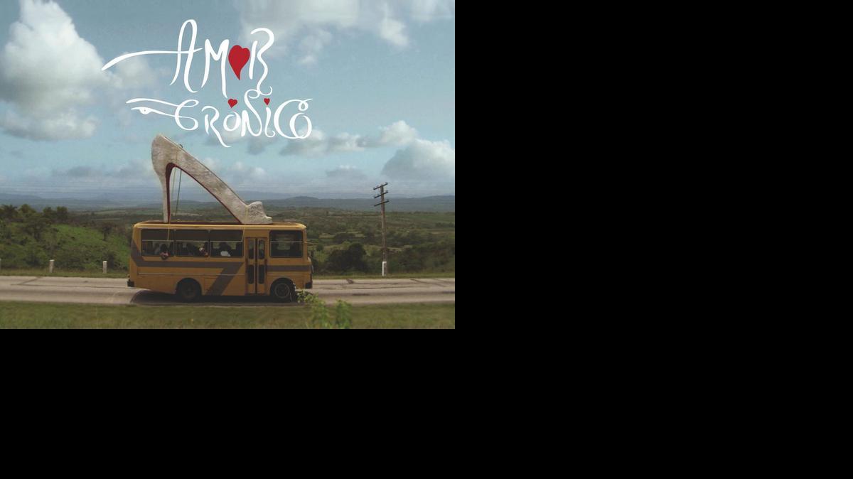 
Un afiche de “Amor crónico”, un documental en el que el actor y director Jorge Perugorría trae un pedacito de Cuba a Estados Unidos.


