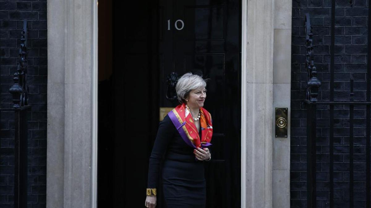 La primera ministra británica Theresa May