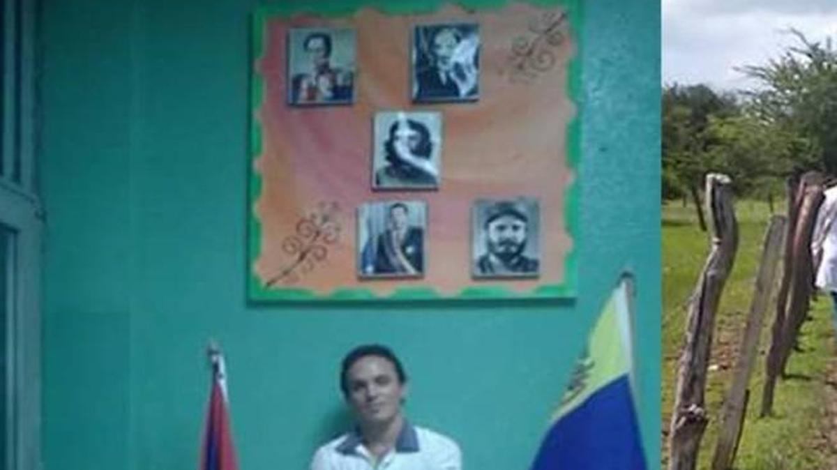 El enfermero intensivista cubano Adrián Milia Artiles, que desertó de la misión médica en Venezuela.