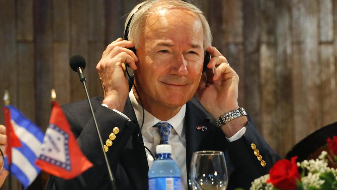 
El gobernador de Arkansas, el republicano Asa Hutchinson. 