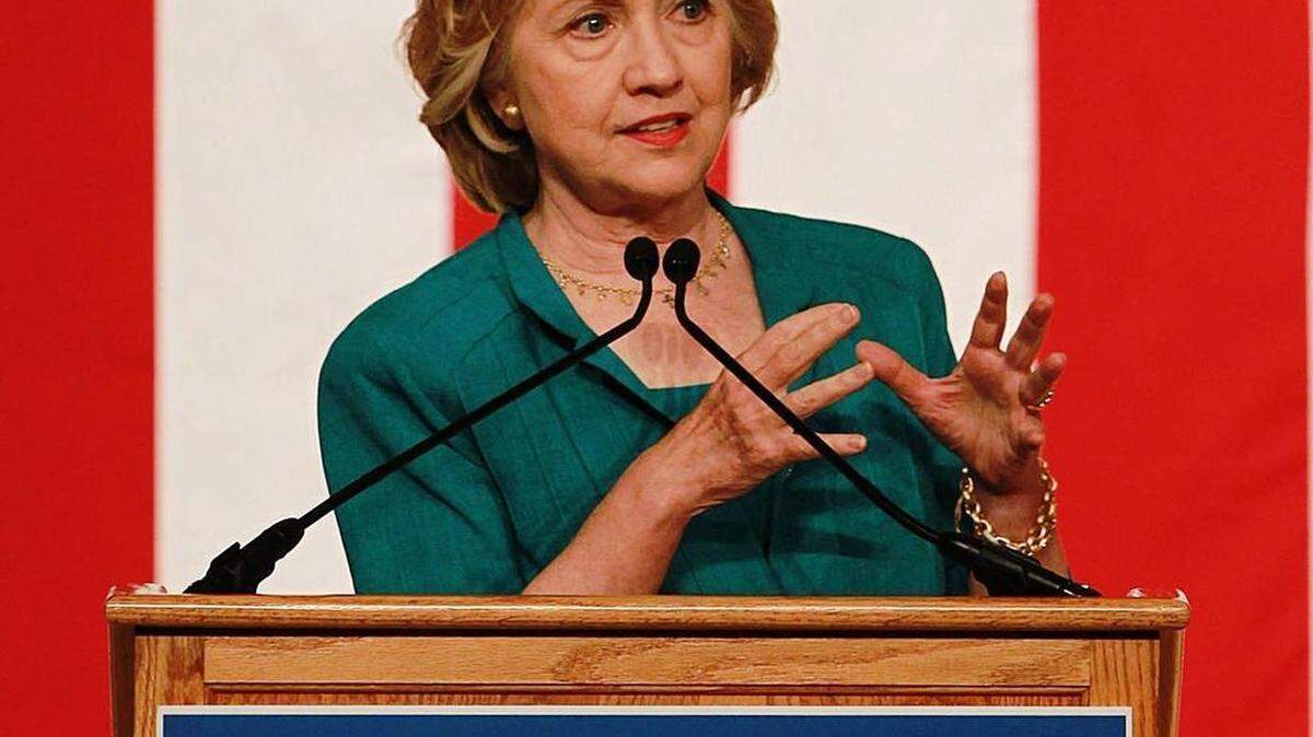 Hillary Clinton pronunciando un discurso en la Universidad Internacional de la Florida el viernes 31 de julio de 2015.