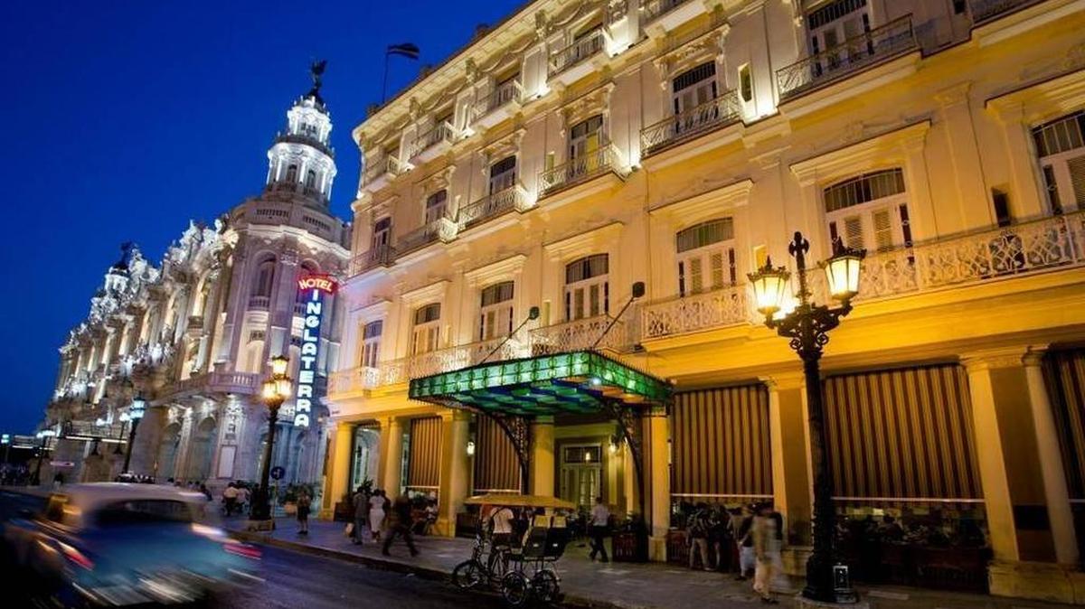 El Hotel Inglaterra, en La Habana está sometido a obras de renovación y será administrado por la compañía estadounidense Starwood.