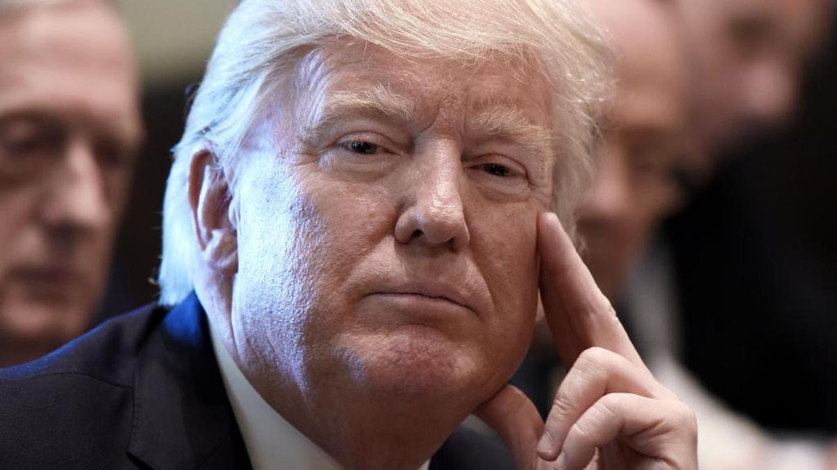 El presidente Donald Trump durante una reciente reunión en la Casa Blanca.
