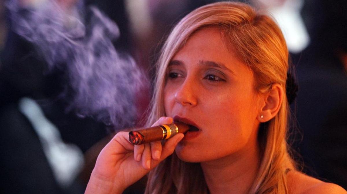 Asistentes este sábado 05 de marzo del 2016, a la clausura del Festival de Habanos 2016 en La Habana (Cuba).