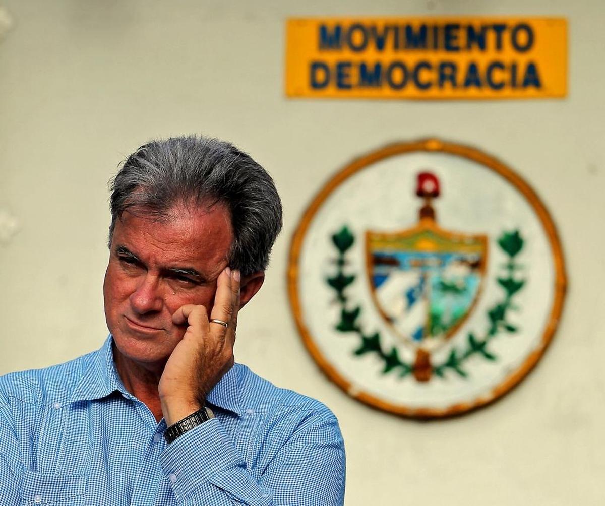 Ramón Saúl Sánchez, the president of the Democracy Movement in Miami.